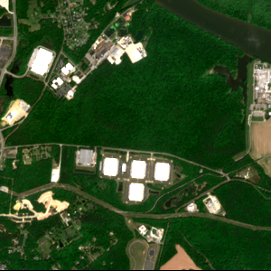 Chesterfield Google Data Center before measurement