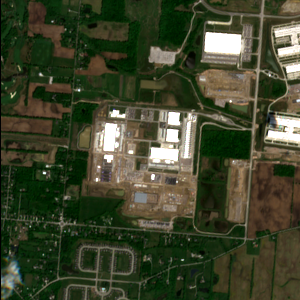 Google New Albany Data Center before measurement