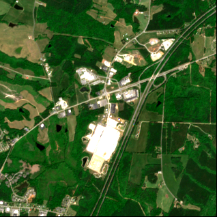 South Hill Data Center Campus before measurement
