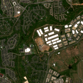 Northwoods Property before measurement