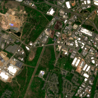 Gainsville Tech Park before measurement