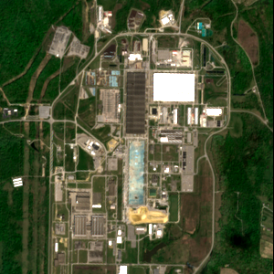 SoftBank Data Center/PORTS Technology Campus before measurement