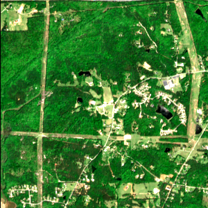 Hickman Property before measurement